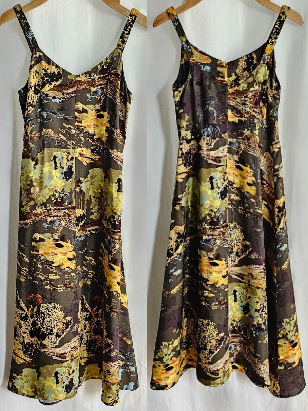 Aritzia Wilfred Le Fou Colette Midi Slip Dress - Picture 9 of 16
